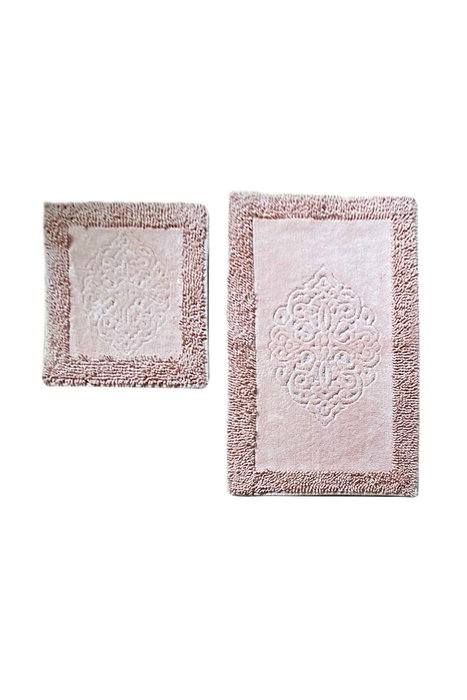Mijölnir Juego de alfombrillas de baño Piante - Powder Multicolor Mijölnir Juego de alfombrillas de baño Piante - Powder Multicolor